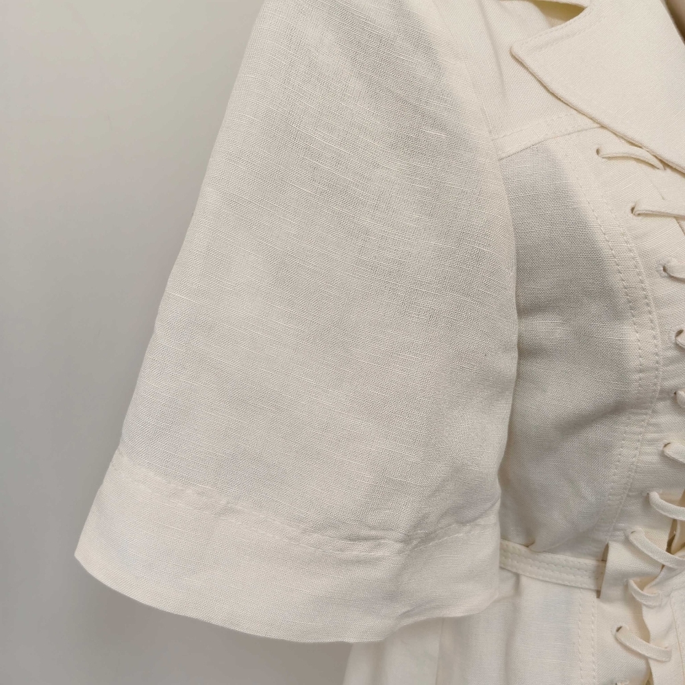 Aje Ana Mini Dress in Ivory - Picture 16 of 16